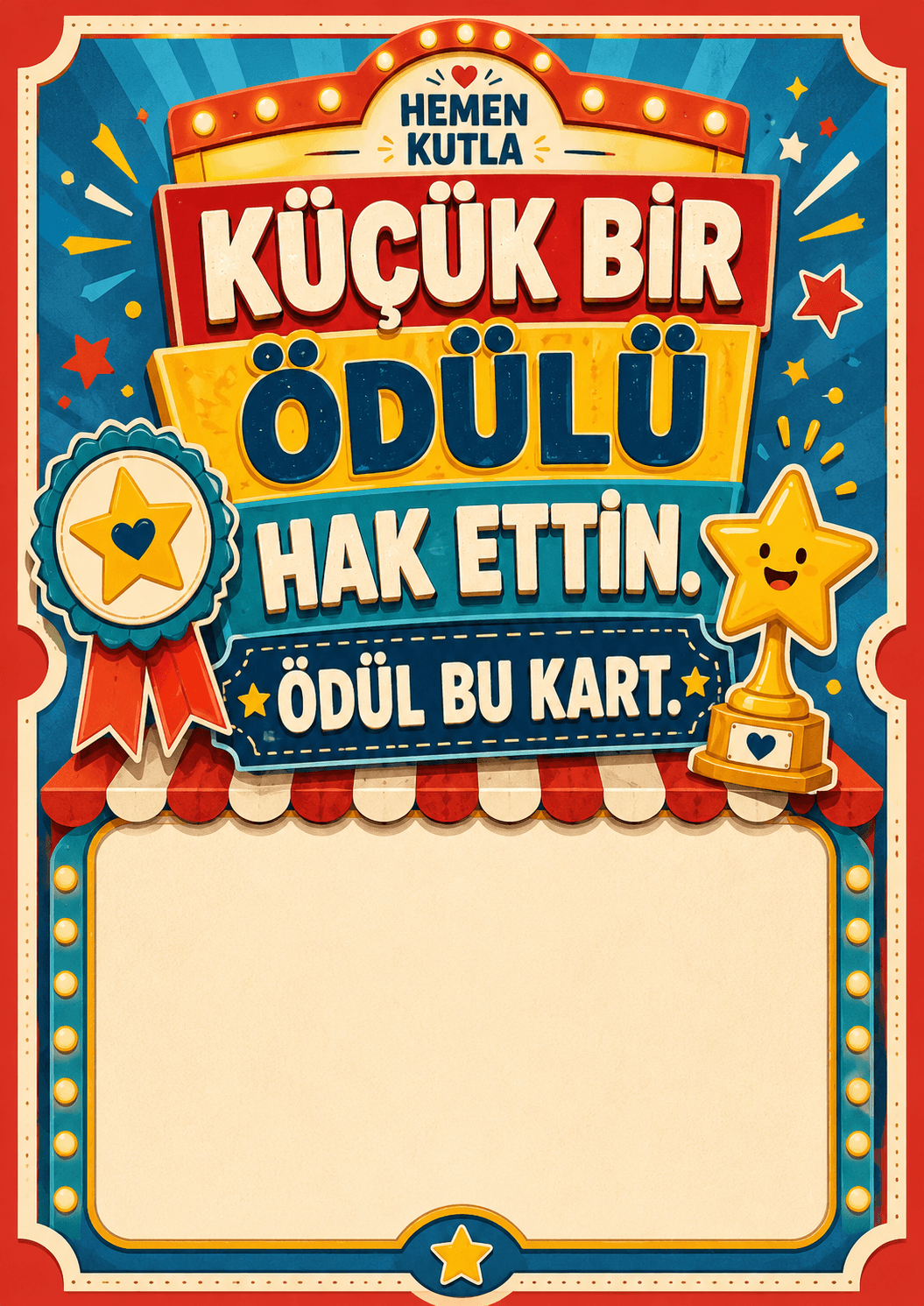 Bu Ödülü Hak Ettin