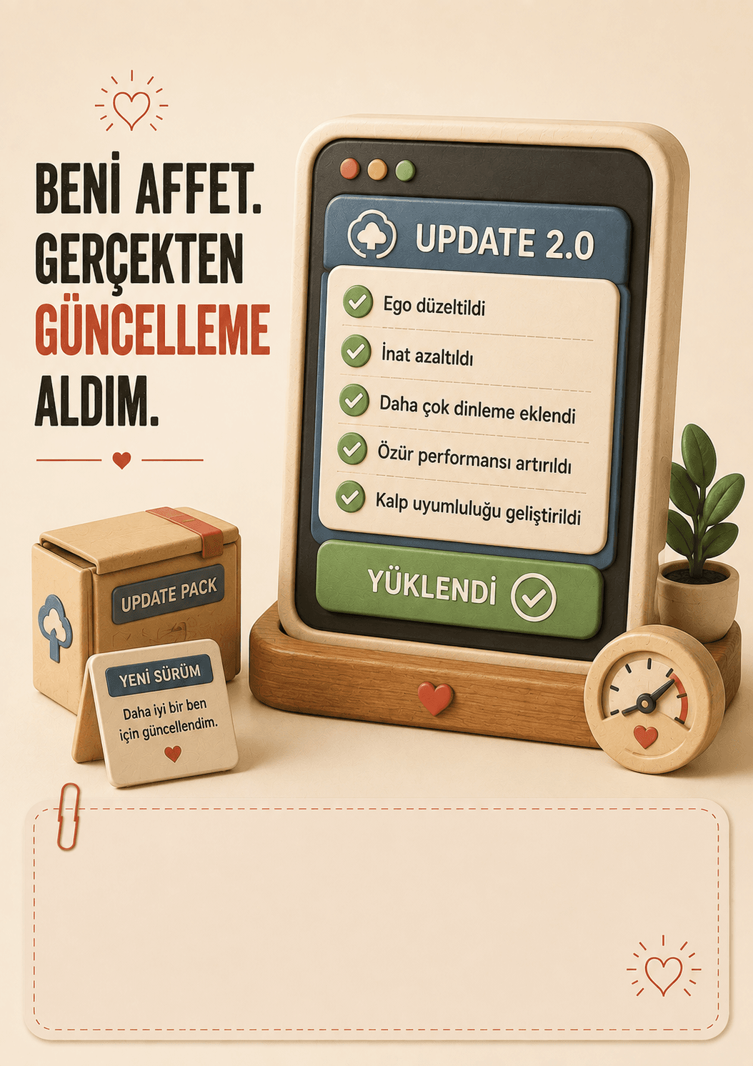 Güncelleme Aldım
